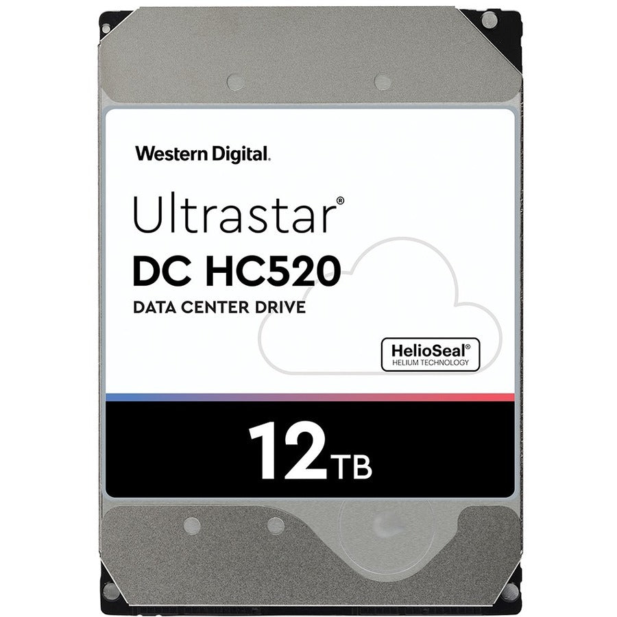 Western Digital Ultrastar DC HC520 HUH721212ALE604 12 TB Hard Drive - 3.5" Internal - SATA (SATA/600) 0F30146