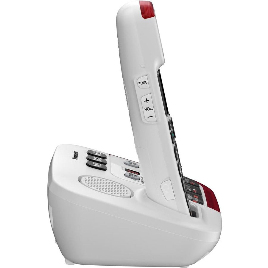 Panasonic KX-TGM420W DECT 6.0 Plus 1.90 GHz Cordless Phone - White KX-TGM420W