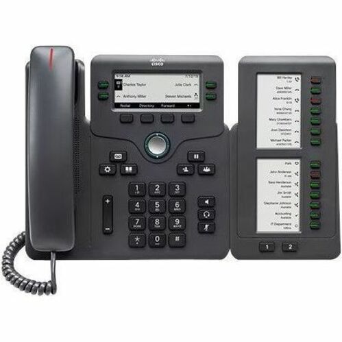 Cisco 6821 IP Phone - Corded - Corded - Wall Mountable CP-6821-3PW-NA-K9=