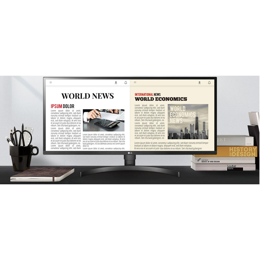 LG 34" UltraWide™ UXGA LCD HDMI Monitor, 34BL650-B, FreeSync 34BL650-B