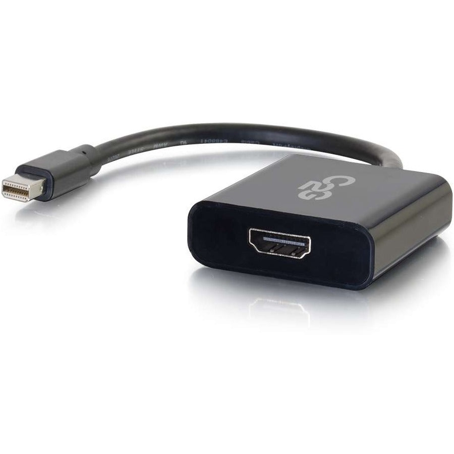 C2G Mini DisplayPort to HDMI Active Adapter Converter - Black - M/F 54307