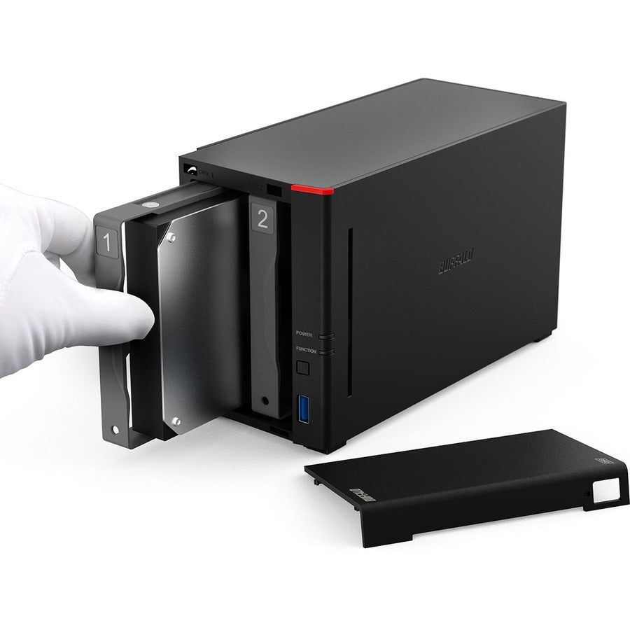 BUFFALO LinkStation 710 1-Bay 4TB Personal Cloud NAS Storage Hard Drives Included LS710D0401