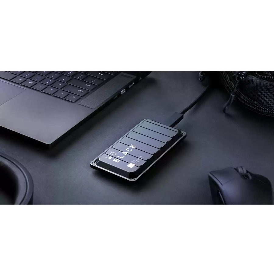 WD Black P50 WDBA3S0040BBK 4 TB Portable Solid State Drive - External WDBA3S0040BBK-WESN