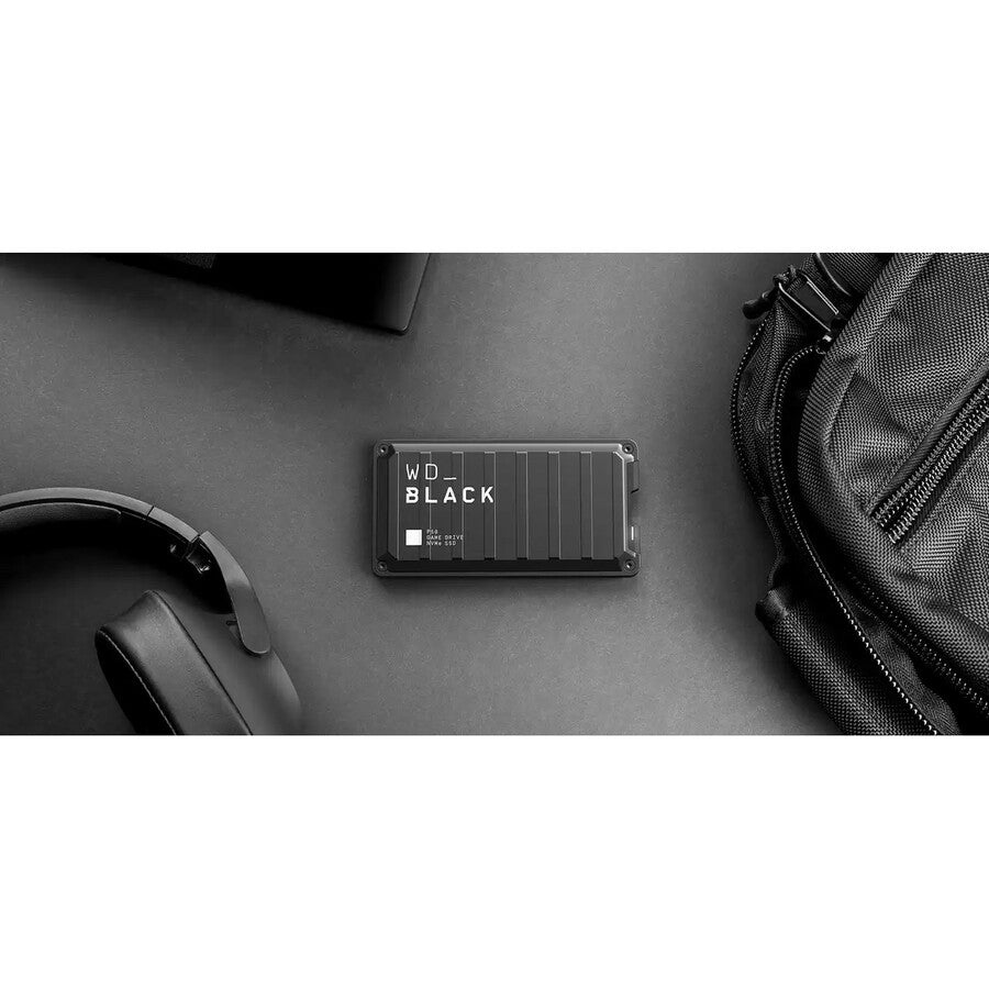 WD Black P50 WDBA3S0040BBK 4 TB Portable Solid State Drive - External WDBA3S0040BBK-WESN