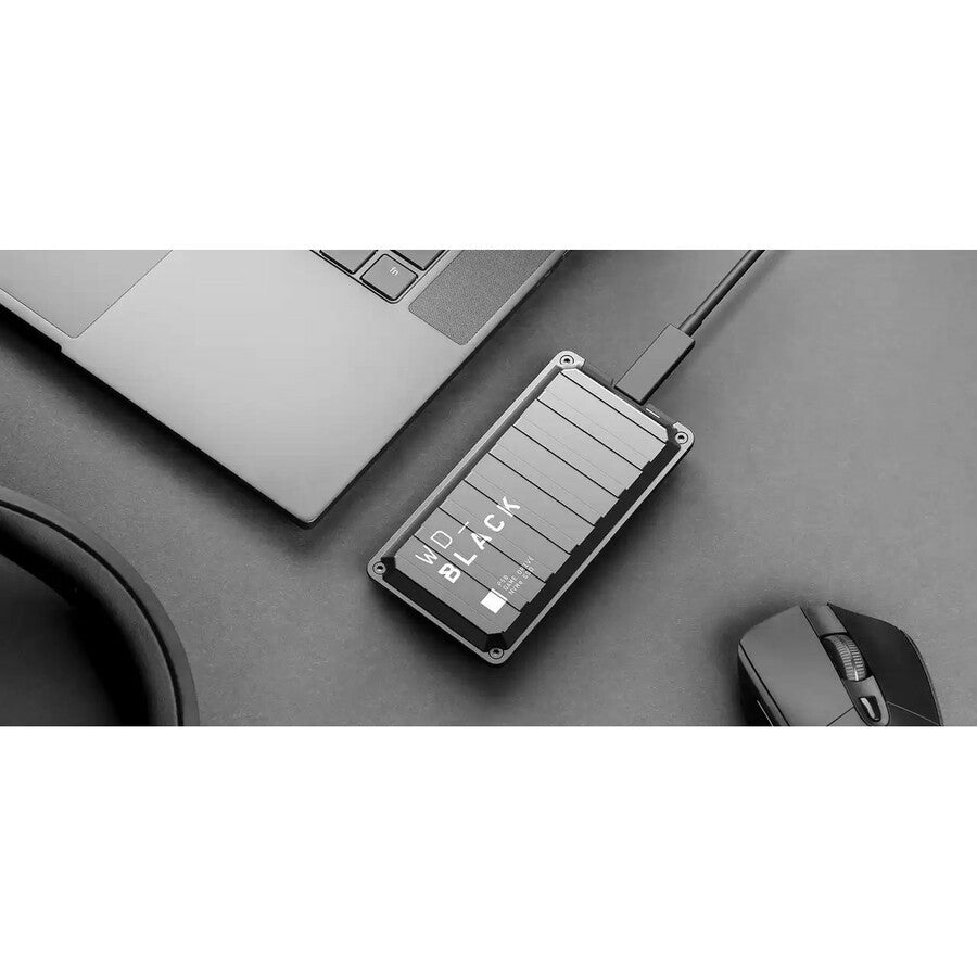 WD Black P50 WDBA3S0040BBK 4 TB Portable Solid State Drive - External WDBA3S0040BBK-WESN
