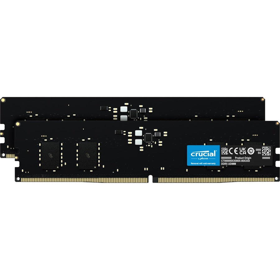 Crucial 16GB (2 x 8GB) DDR5 SDRAM Memory Kit CT2K8G48C40U5