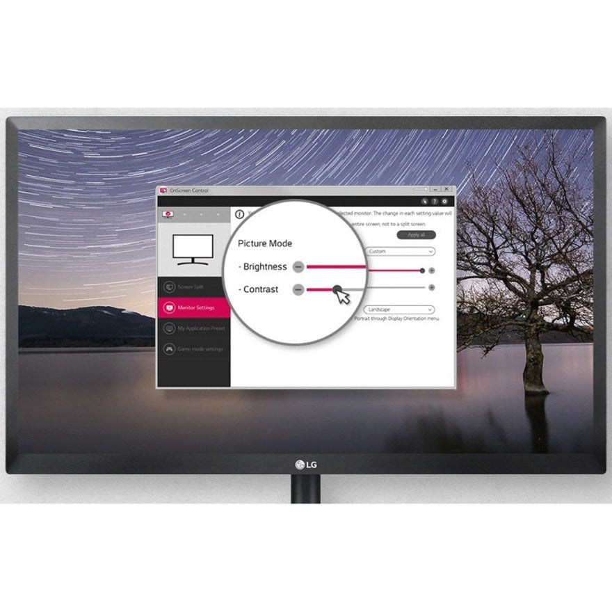 LG 24BP450Y-I 24" Class Full HD LCD Monitor - 16:9 - Black - TAA Compliant 24BP450Y-I