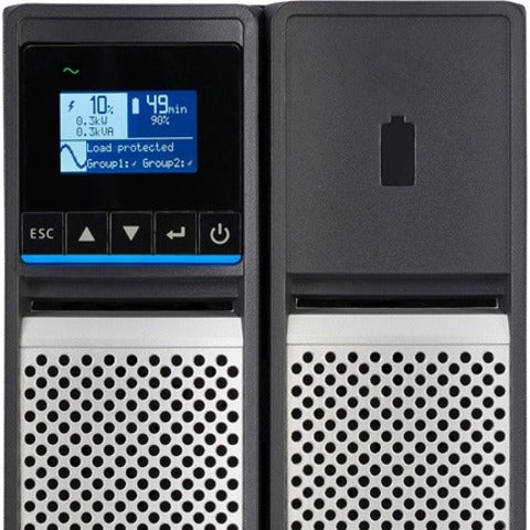 Eaton 5PX G2 1440VA 1440W 120V Line-Interactive UPS - 8 NEMA 5-15R Outlets, Cybersecure Network Card Option, Extended Run, 2U Rack/Tower - Battery Backup 5PX1500RTG2