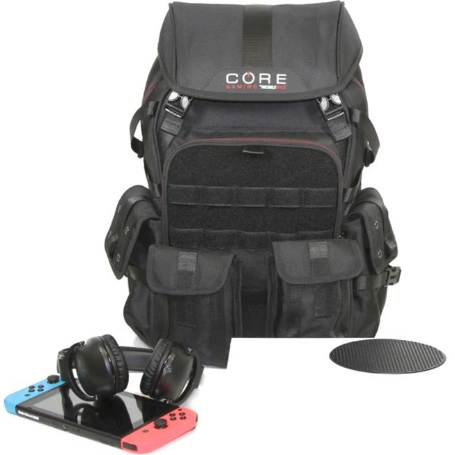 CORE Gaming Carrying Case (Backpack) for 17" to 17.3" Notebook - Black MECGBPT