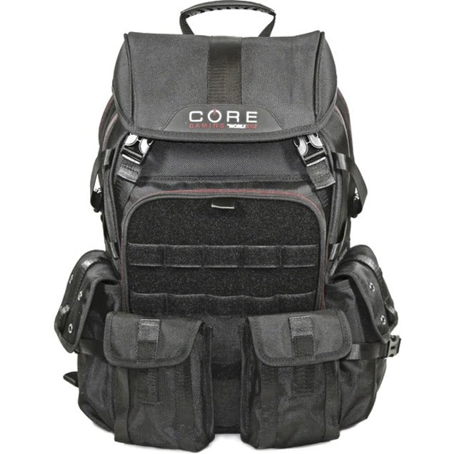 CORE Gaming Carrying Case (Backpack) for 17" to 17.3" Notebook - Black MECGBPT