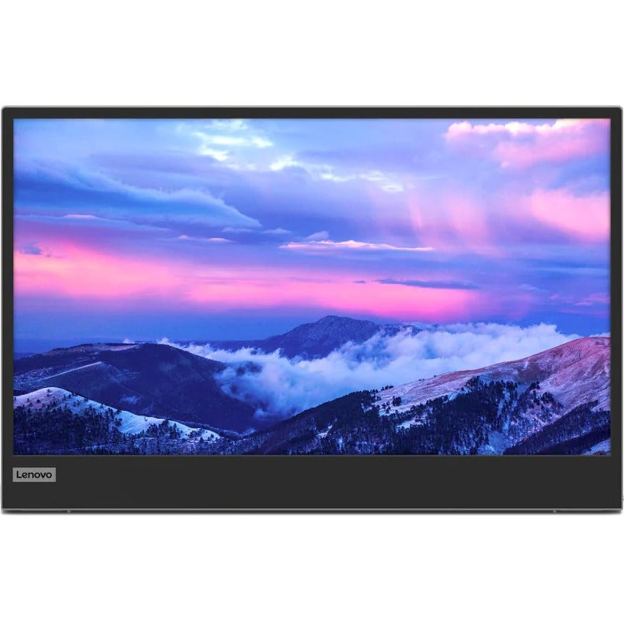 Lenovo L15 16" Class Full HD LCD Monitor - 16:9 - Raven Black 66E4UCC1US