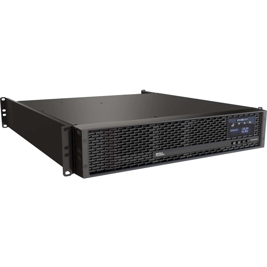 Middle Atlantic NEXSYS Series 2RU 15 Amp UPS Battery Backup Power System with RackLink and Bank Outlet Control UPX-RLNK-1000R-2
