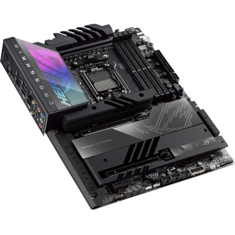 Asus ROG Crosshair X670E HERO Gaming Desktop Motherboard - AMD X670 Chipset - Socket AM5 - ATX ROGCROSSHAIRX670EHERO