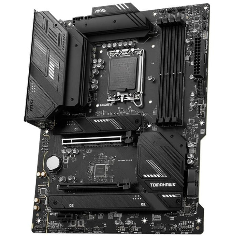 MSI MAG B760 TOMAHAWK WIFI Gaming Desktop Motherboard - Intel B760 Chipset - Socket LGA-1700 - ATX B760TAMAWIFI