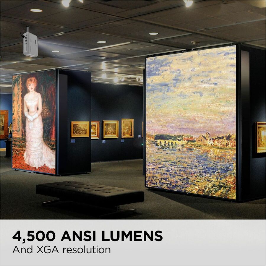 ViewSonic PA700X 4500 Lumens XGA High Brightness Projector with Vertical Keystone for Business and Education PA700X