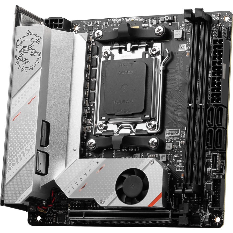MSI MPG B650I EDGE WIFI Gaming Desktop Motherboard - AMD B650 Chipset - Socket AM5 - Mini ITX B650IEDGEWIFI