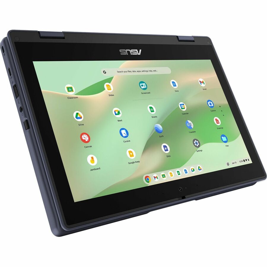 Asus Chromebook Flip CR11 CR1102FGA-YZ84T 11.6" Touchscreen Rugged Convertible 2 in 1 Chromebook - HD - Intel N-Series N100 - 8 GB - 64 GB Flash Memory - Mineral Gray CR1102FGA-YZ84T