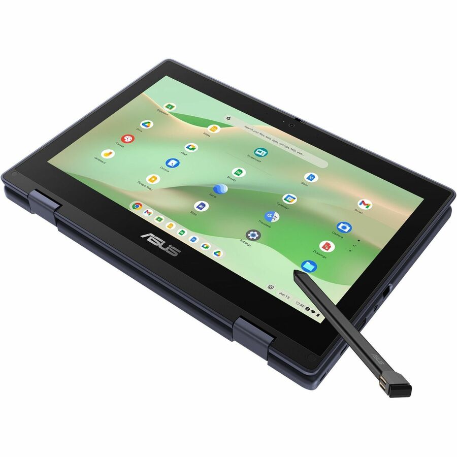 Asus Chromebook Flip CR11 CR1102FGA-YZ84T 11.6" Touchscreen Rugged Convertible 2 in 1 Chromebook - HD - Intel N-Series N100 - 8 GB - 64 GB Flash Memory - Mineral Gray CR1102FGA-YZ84T