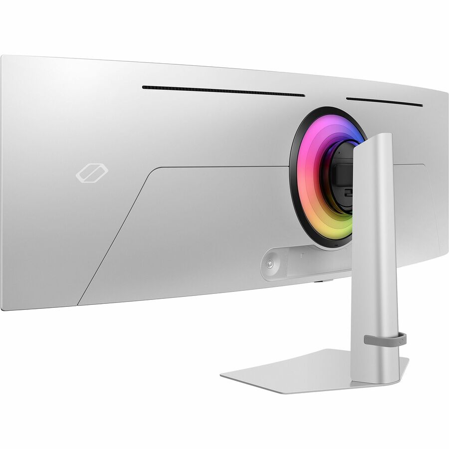 Samsung Odyssey G9 S49CG934SN 49" Class Dual Quad HD (DQHD) Curved Screen Gaming OLED Monitor - 32:9 - Silver S49CG934SN