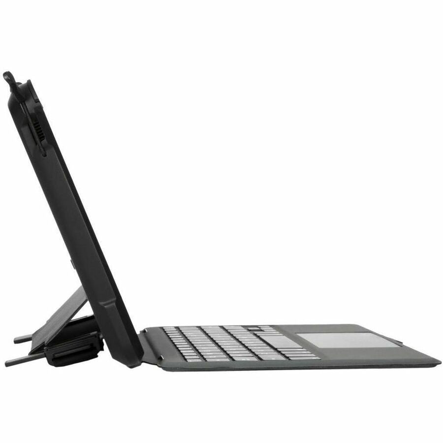 Targus Field-Ready THD933USZ Keyboard/Cover Case Samsung Galaxy Tab Active4 Pro Tablet - Black - TAA Compliant THD933USZ