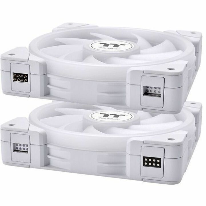 Thermaltake SWAFAN EX14 ARGB Sync PC Cooling Fan White TT Premium Edition (3-Fan Pack) - 3 Pack CL-F170-PL14SW-A