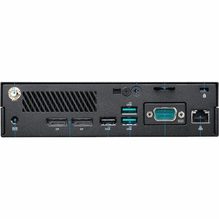 Asus PB63-SYS582PX1TH Desktop Computer - Intel Core i5 13th Gen i5-13500 - 8 GB - 256 GB SSD - Mini PC - Black PB63-SYS582PX1TH