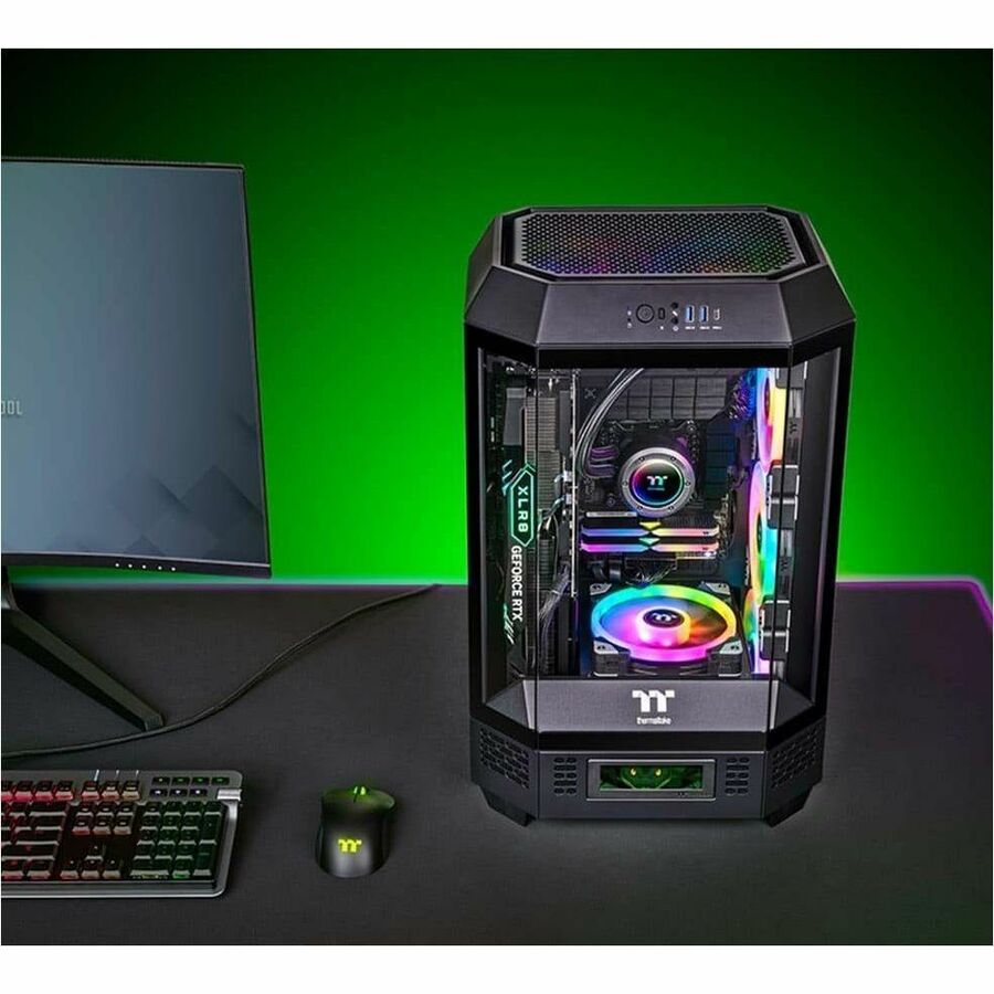 Thermaltake The Tower 300 Micro Tower Chassis CA-1Y4-00S1WN-00