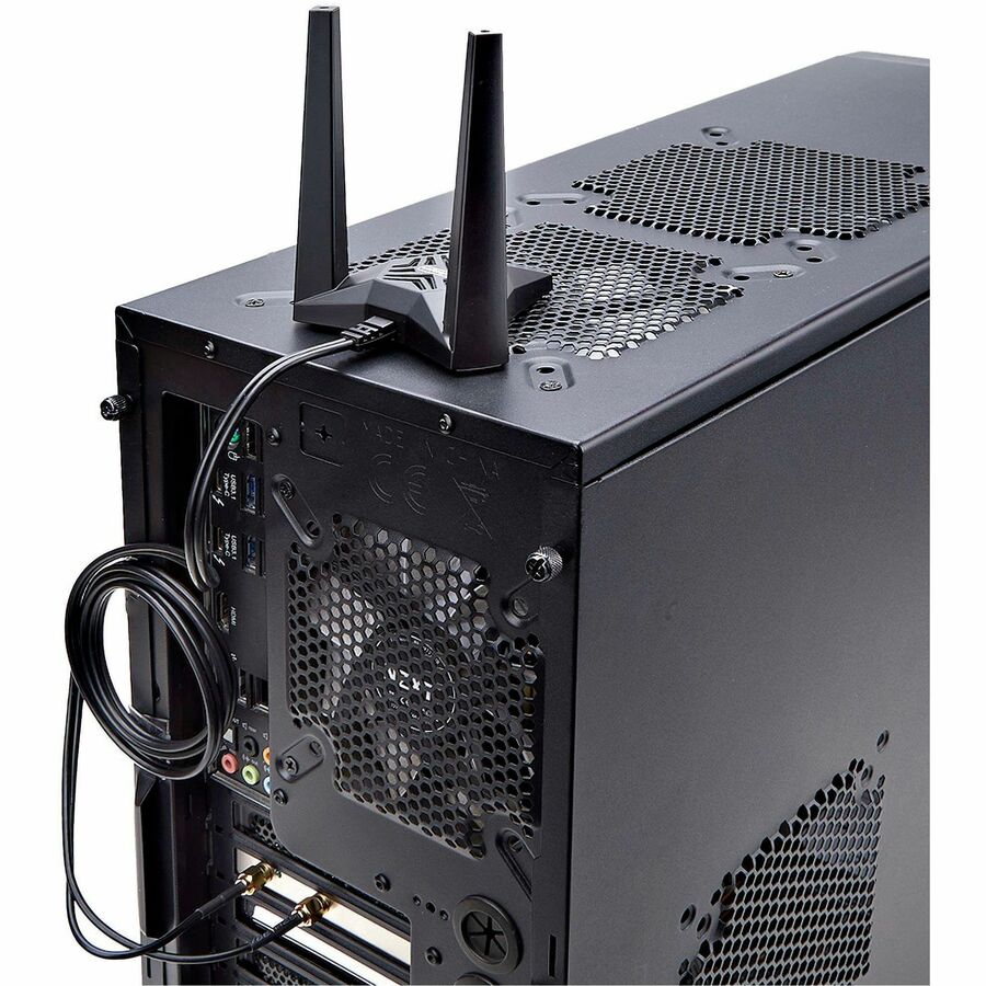 StarTech.com Wi-Fi 6E PCIe Network Card, Bluetooth 5.3, Magnetic Antenna Base, Tri-Band 802.11ax, AX5400 WiFi NIC, Windows/Linux PAX2235WIFI6ECARD