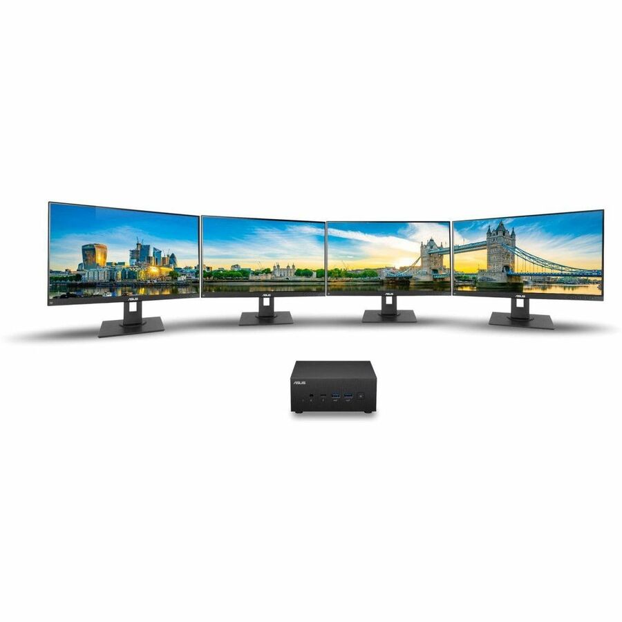 Asus ExpertCenter PN65 PN65-SYS715PETL0 Desktop Computer - Intel Core Ultra 7 155H - 16 GB - 512 GB SSD - Mini PC - Black PN65-SYS715PETL0