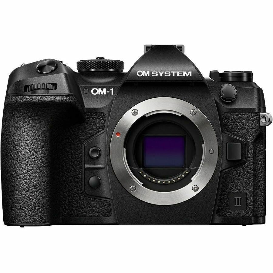 Olympus OM SYSTEM OM-1 Mark II 20.4 Megapixel Mirrorless Camera Body Only - Black V210040BU000