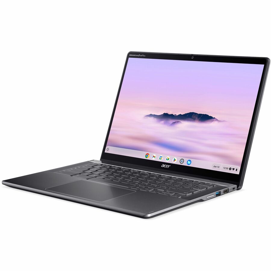 Acer Chromebook Plus Spin 514 CPE594-1N CPE594-1N-38A1 14" Touchscreen Convertible 2 in 1 Chromebook - WUXGA - Intel Core 3 100U - 16 GB - 256 GB SSD - English (US) Keyboard - Iron NX.KWFAA.003