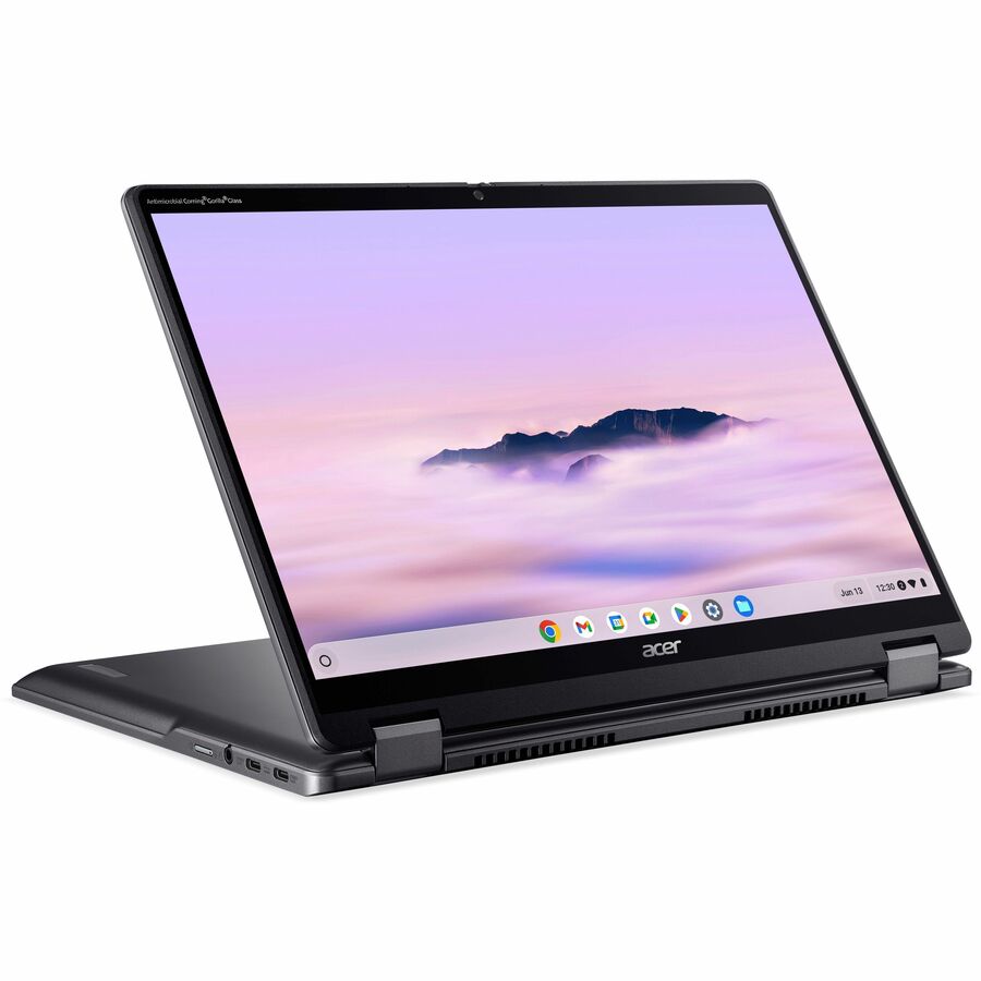 Acer Chromebook Plus Spin 514 CPE594-1N CPE594-1N-38A1 14" Touchscreen Convertible 2 in 1 Chromebook - WUXGA - Intel Core 3 100U - 16 GB - 256 GB SSD - English (US) Keyboard - Iron NX.KWFAA.003
