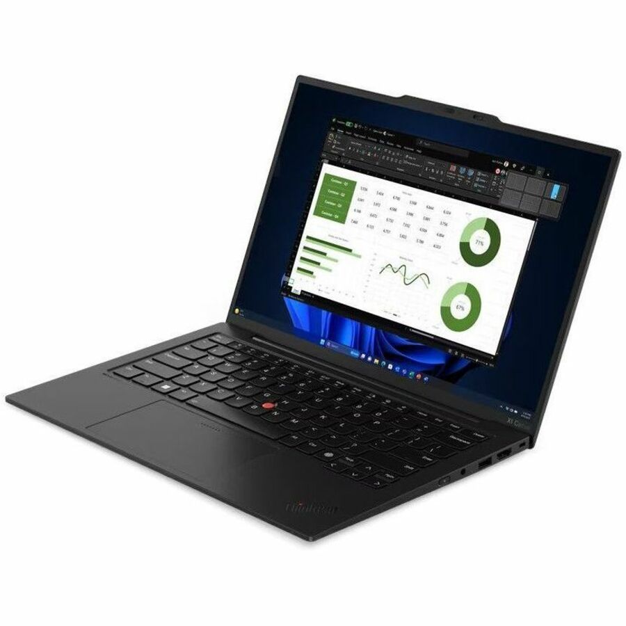 Lenovo ThinkPad X1 Carbon Gen 12 21KC00A3US 14" Notebook - WUXGA - Intel Core Ultra 5 135U - vPro Technology - Intel Evo Platform - 32 GB - 512 GB SSD - English Keyboard - Black Paint 21KC00A3US