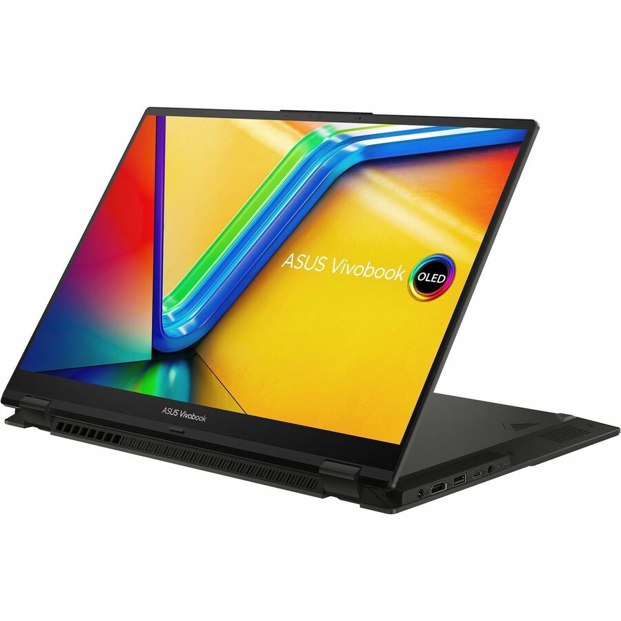 Asus Vivobook S 16 Flip TP3604 TP3604VA-DS74T 16" Touchscreen Convertible 2 in 1 Notebook - WUXGA - Intel Core i7 13th Gen i7-13700H - Intel Evo Platform - 16 GB - 512 GB SSD - Midnight Black TP3604VA-DS74T