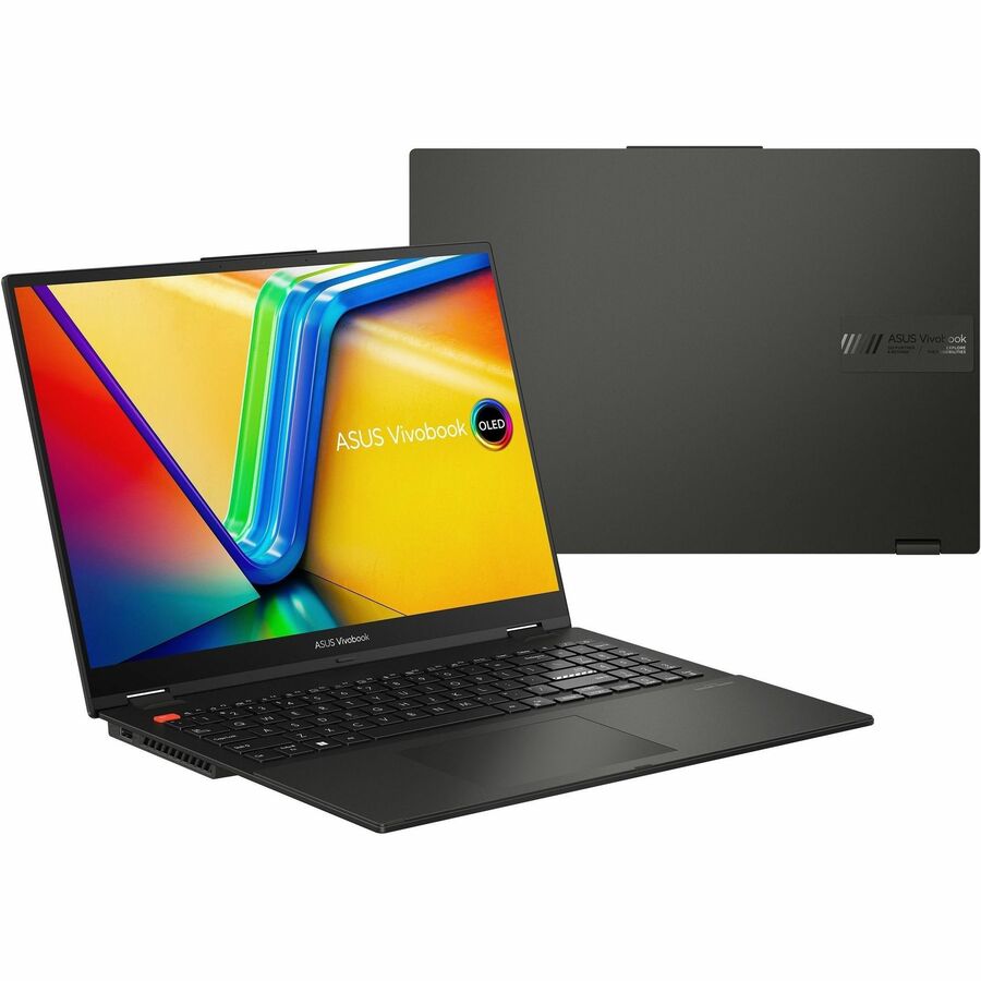 Asus Vivobook S 16 Flip TP3604 TP3604VA-DS74T 16" Touchscreen Convertible 2 in 1 Notebook - WUXGA - Intel Core i7 13th Gen i7-13700H - Intel Evo Platform - 16 GB - 512 GB SSD - Midnight Black TP3604VA-DS74T