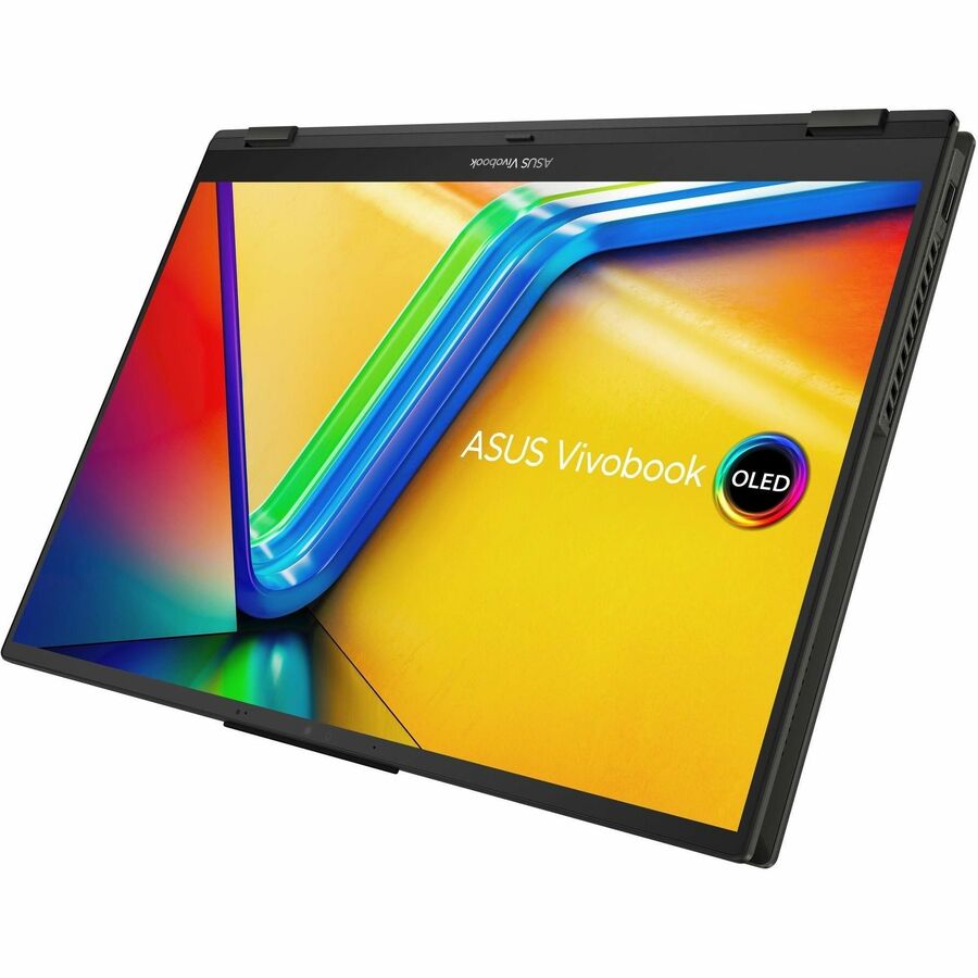 Asus Vivobook S 16 Flip TP3604 TP3604VA-DS74T 16" Touchscreen Convertible 2 in 1 Notebook - WUXGA - Intel Core i7 13th Gen i7-13700H - Intel Evo Platform - 16 GB - 512 GB SSD - Midnight Black TP3604VA-DS74T