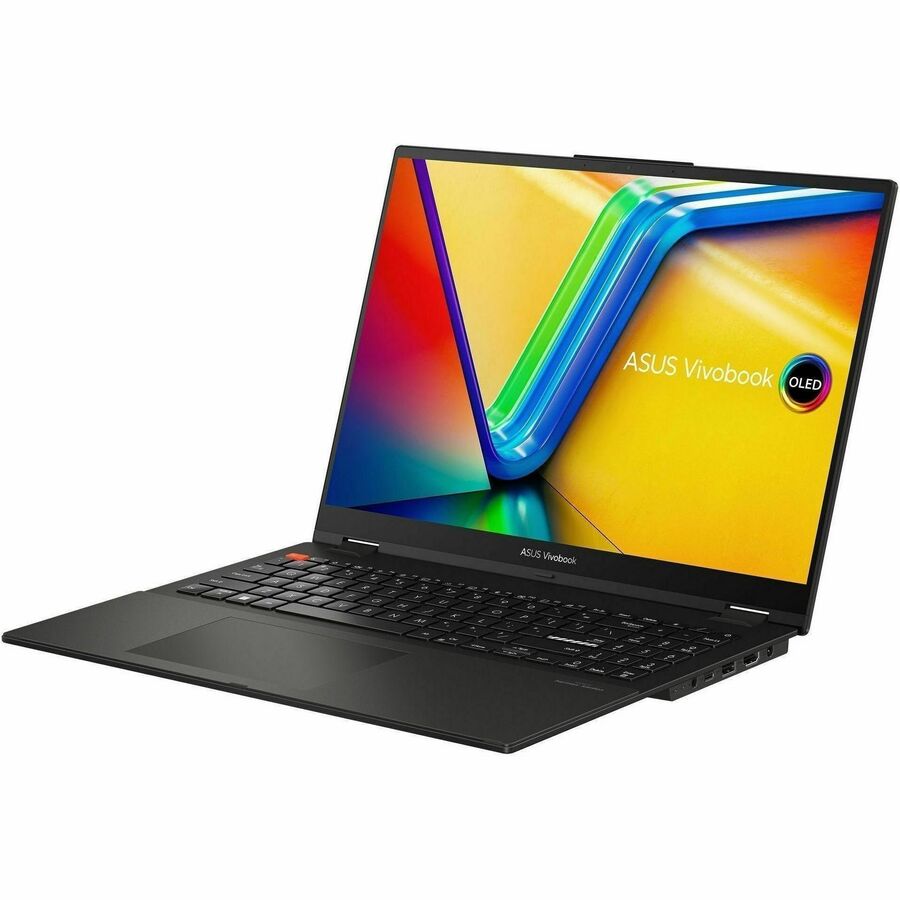 Asus Vivobook S 16 Flip TP3604 TP3604VA-DS74T 16" Touchscreen Convertible 2 in 1 Notebook - WUXGA - Intel Core i7 13th Gen i7-13700H - Intel Evo Platform - 16 GB - 512 GB SSD - Midnight Black TP3604VA-DS74T
