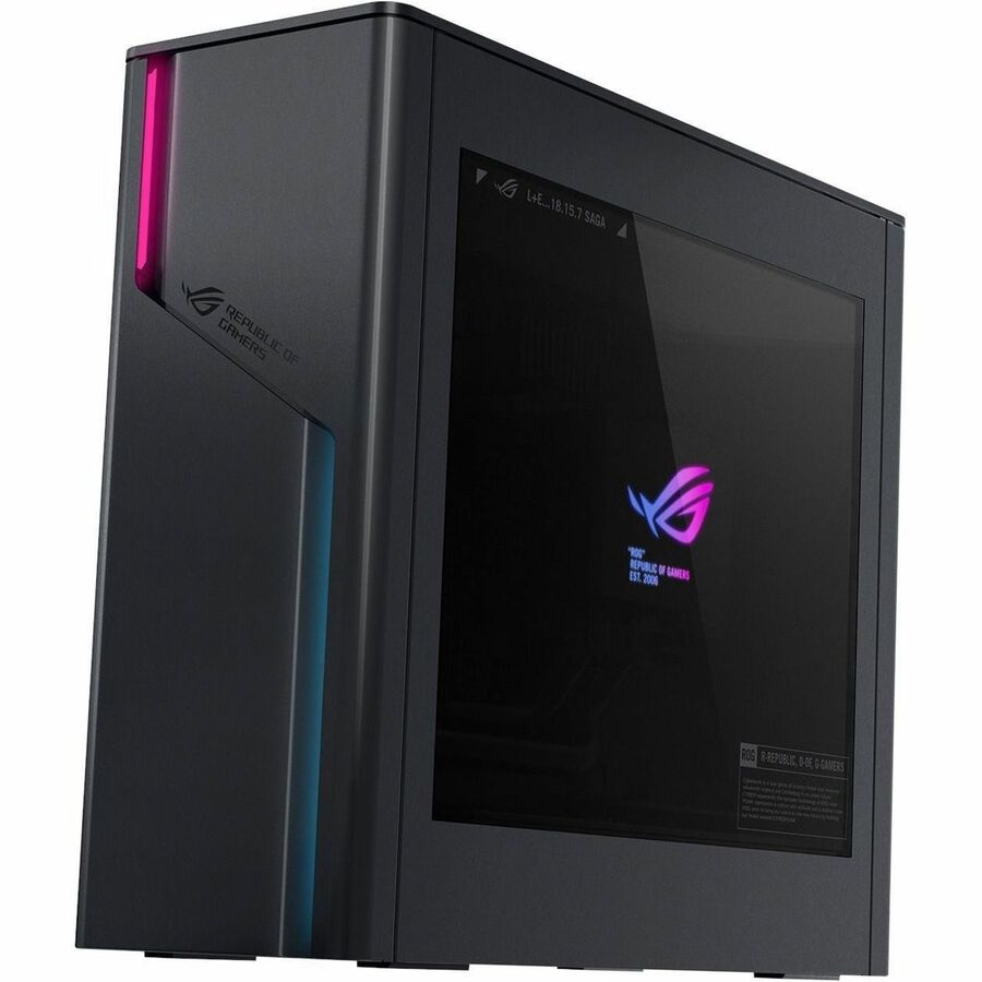 Asus ROG G22CH G22CH-DS764 Gaming Desktop Computer - Intel Core i7 14th Gen i7-14700F - 16 GB - 1 TB SSD - Small Form Factor - Gray G22CH-DS764