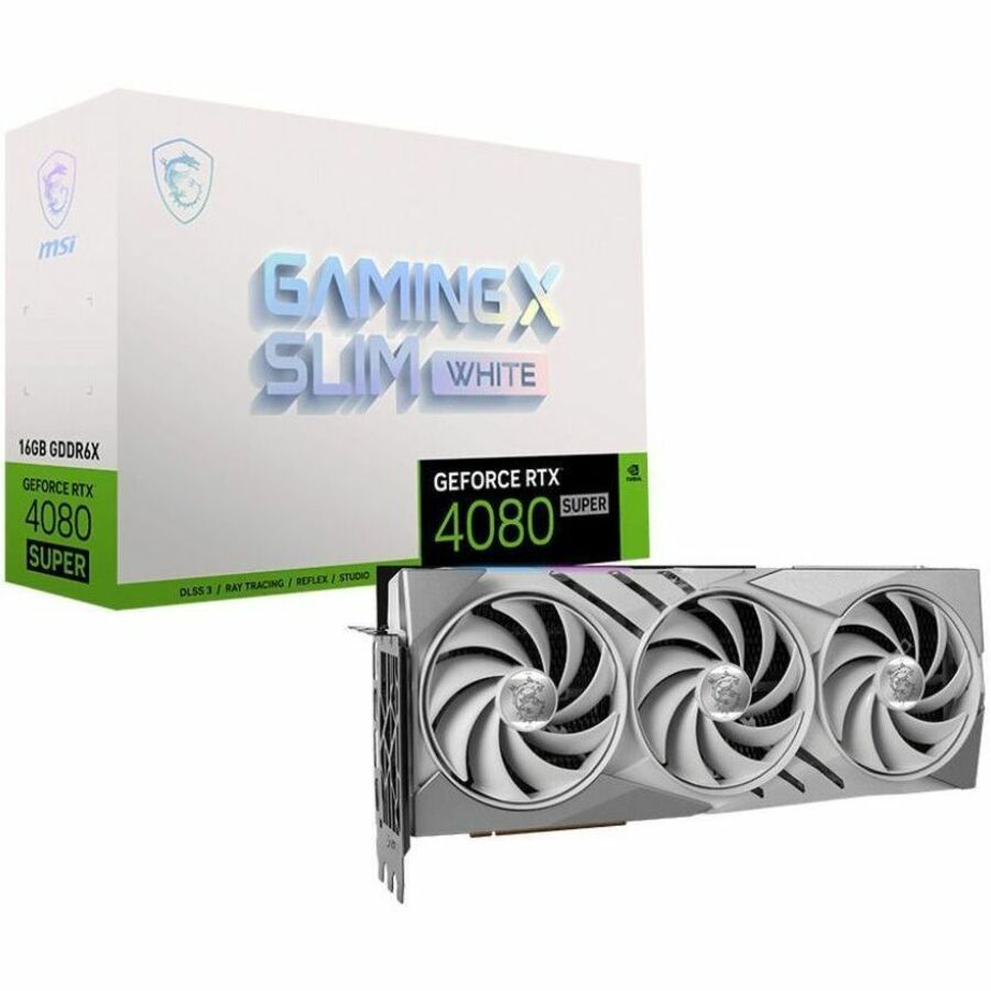 MSI NVIDIA GeForce RTX 4080 SUPER Graphic Card - 16 GB GDDR6X G4080S16GXSW