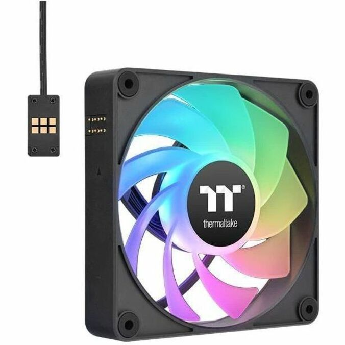 Thermaltake CT140 EX Reverse ARGB Sync PC Cooling Fan (3-Fan Pack) - 3 Pack CL-F193-PL14SW-A