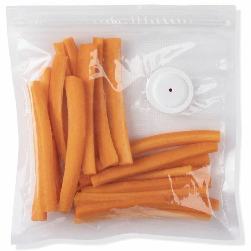 Presto Vacuum Zipper Bags with Ports 09514