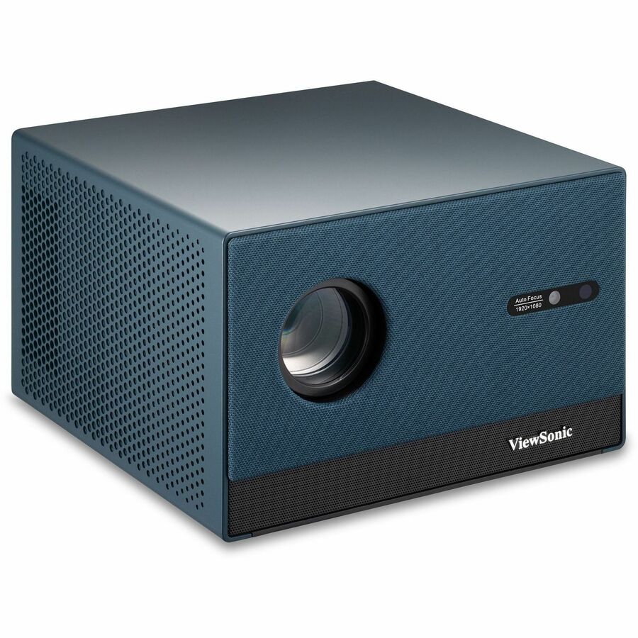ViewSonic LX60HD 1080p LED Portable Projector with Built-in Google TV and Netflix, 630 ANSI Lumens, H/V Keystone, Auto Focus, Bluetooth, and Wi-Fi for Smart Home Theater LX60HD