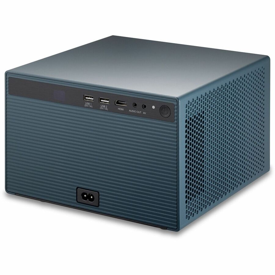 ViewSonic LX60HD 1080p LED Portable Projector with Built-in Google TV and Netflix, 630 ANSI Lumens, H/V Keystone, Auto Focus, Bluetooth, and Wi-Fi for Smart Home Theater LX60HD