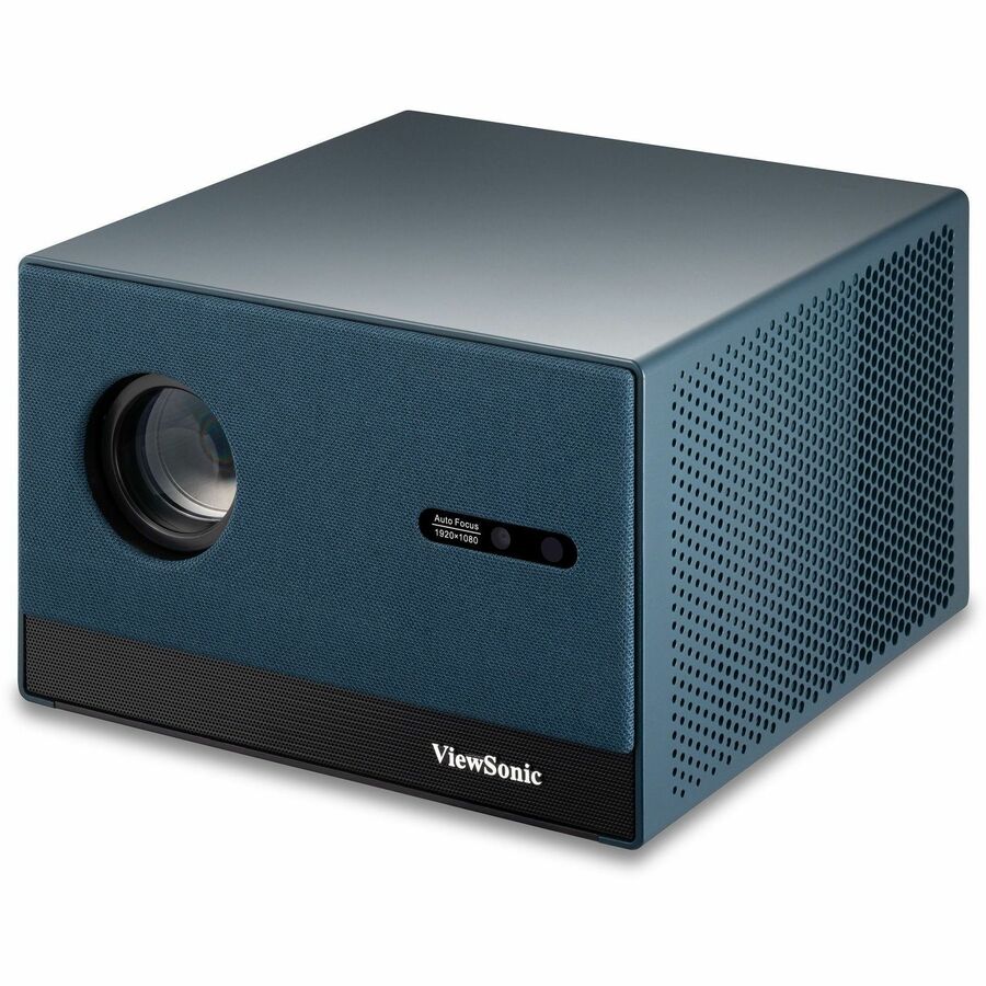 ViewSonic LX60HD 1080p LED Portable Projector with Built-in Google TV and Netflix, 630 ANSI Lumens, H/V Keystone, Auto Focus, Bluetooth, and Wi-Fi for Smart Home Theater LX60HD