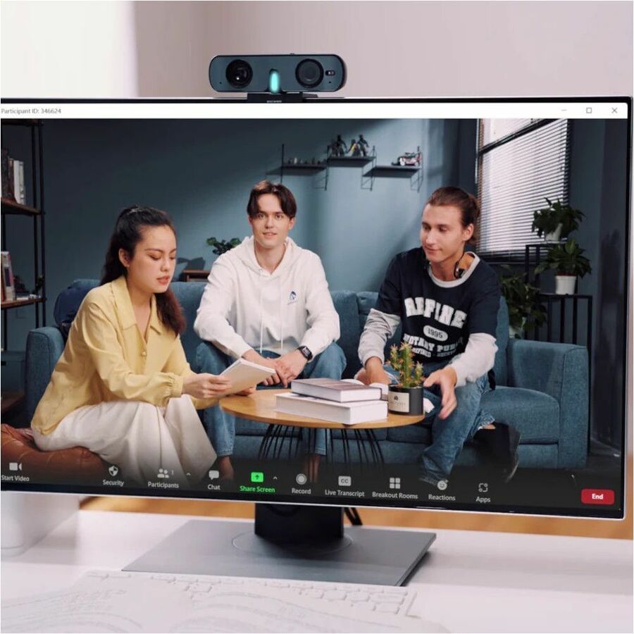 ROCWARE RC08 Webcam - 30 fps - USB 2.0 Type C 684514110839