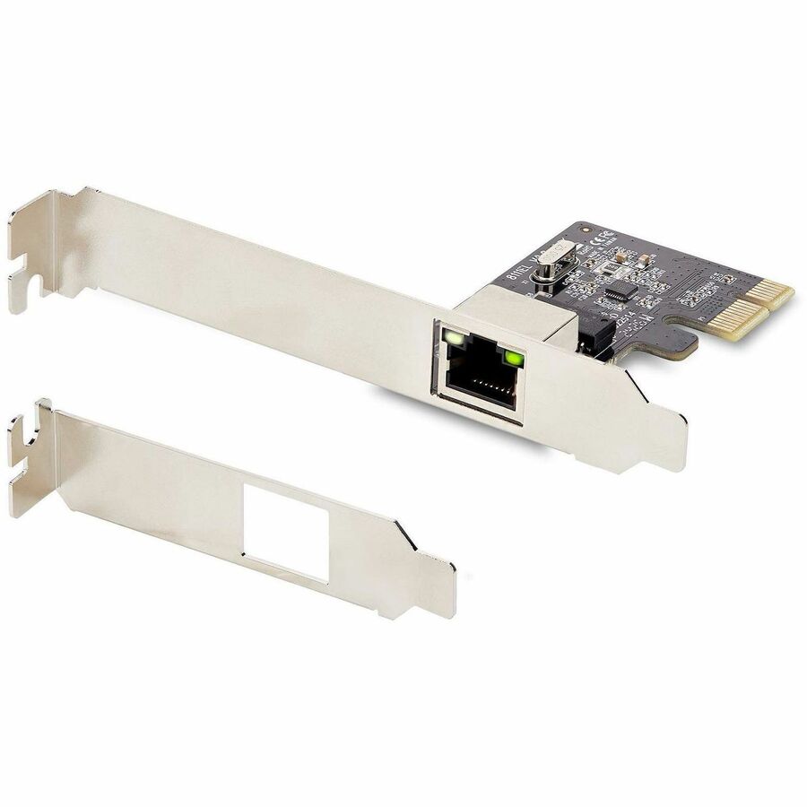 StarTech.com 1-Port Gigabit PCIe Network Adapter Card, 10/100/1000Mbps NIC, Realtek RTL8111H, TAA Compliant ST1000SPEX2T