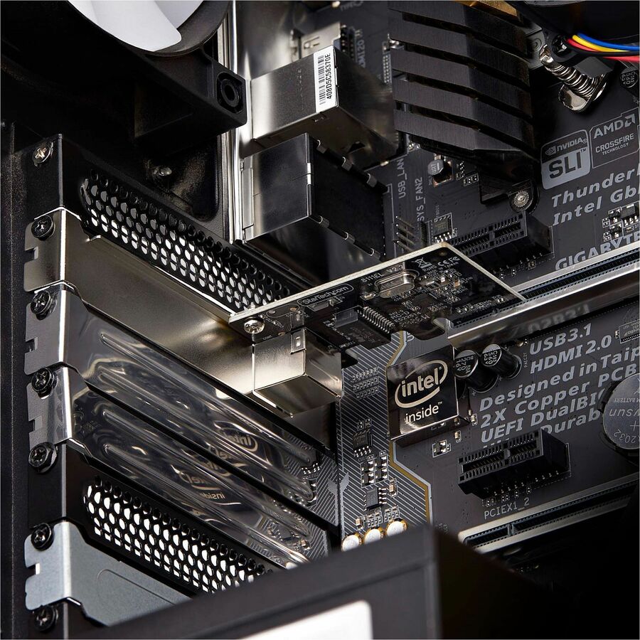 StarTech.com 1-Port Gigabit PCIe Network Adapter Card, 10/100/1000Mbps NIC, Realtek RTL8111H, TAA Compliant ST1000SPEX2T