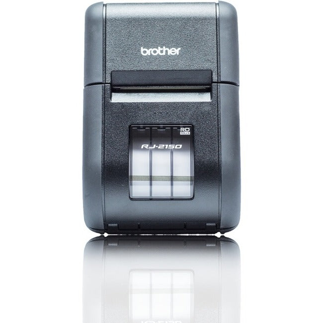 Brother RuggedJet RJ-2150 Direct Thermal Printer - Monochrome - Portable - Label/Receipt Print - USB - Bluetooth - Wireless LAN - Battery Included RJ2150