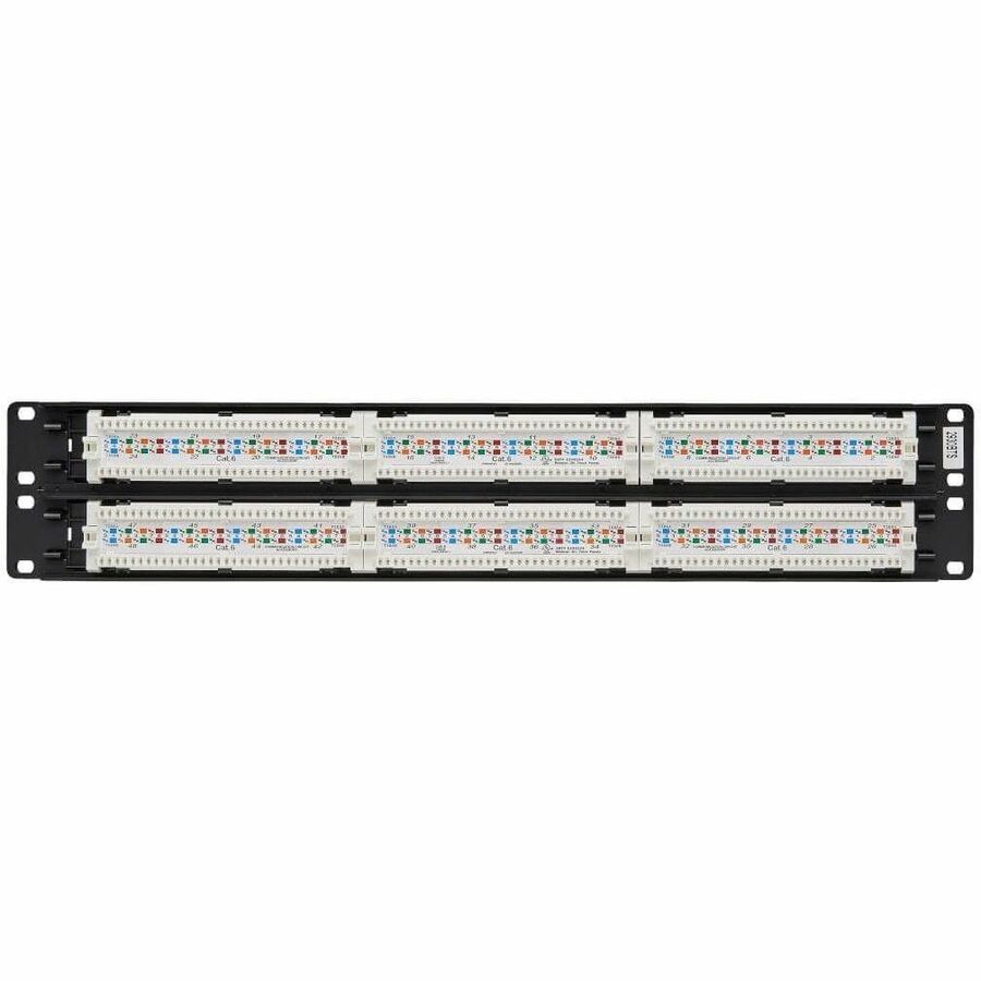 Eaton Tripp Lite Series 48-Port Cat6 Patch Panel - UTP, 110 Punch Down, RJ45, 2U, TAA N252-048