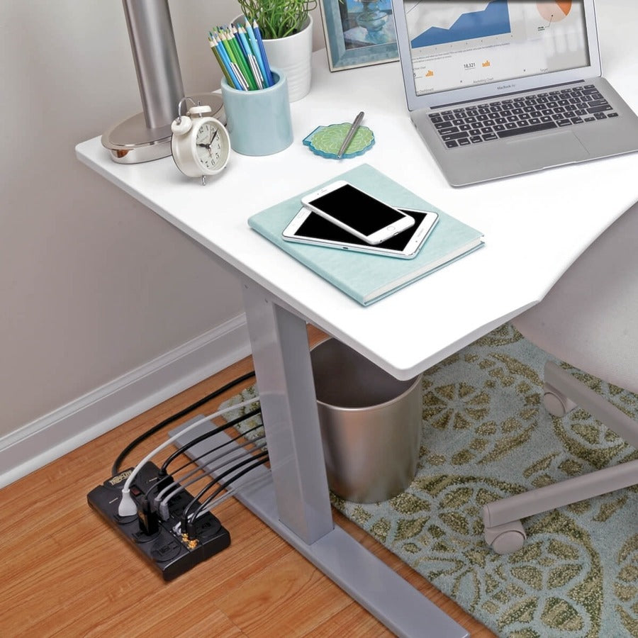 Tripp Lite by Eaton Protect It! 8-Outlet Surge Protector, 10 ft. Cord, 3240 Joules, Modem/Coax/Ethernet Protection, RJ45 TLP810NET